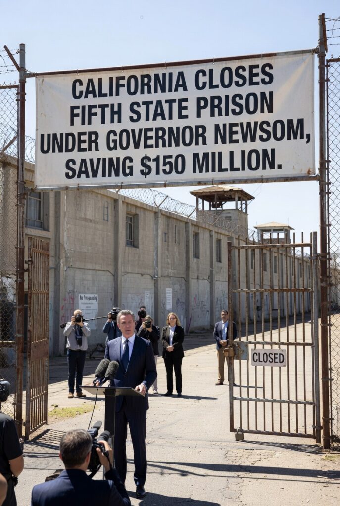 California closes fifth state prison under Governor Newsom saving 150 million dollars