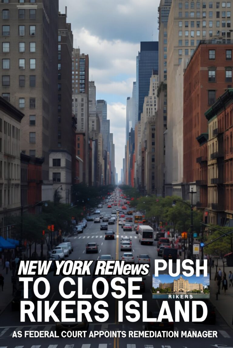 New York City push to close Rikers Island - federal court appoints remediation manager