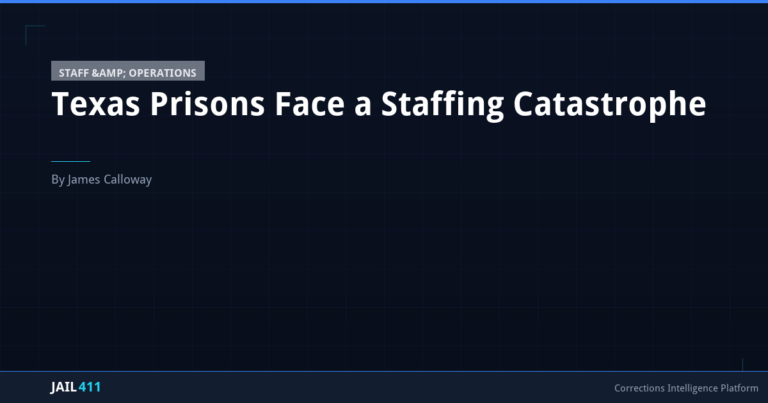 Texas Prisons Face a Staffing Catastrophe