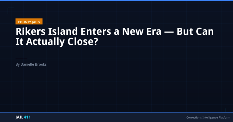 Rikers Island Enters a New Era — But Can It Actually Close?