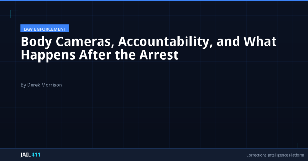 Body Cameras, Accountability, and What Happens After the Arrest