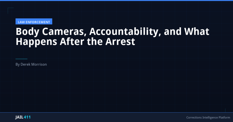 Body Cameras, Accountability, and What Happens After the Arrest