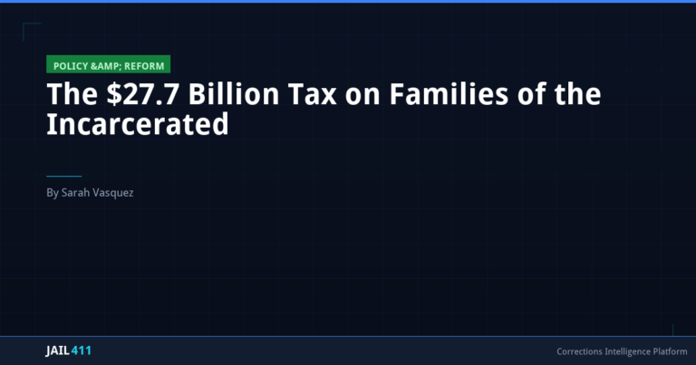The $27.7 Billion Tax on Families of the Incarcerated