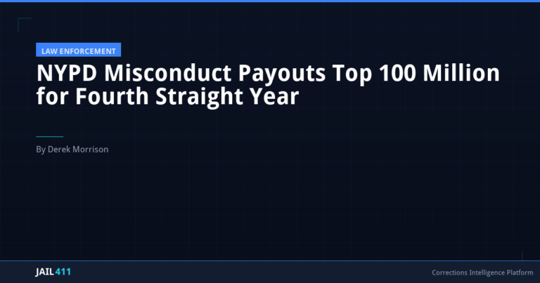 NYPD Misconduct Payouts Top 100 Million for Fourth Straight Year