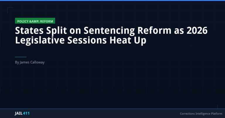 States Split on Sentencing Reform as 2026 Legislative Sessions Heat Up
