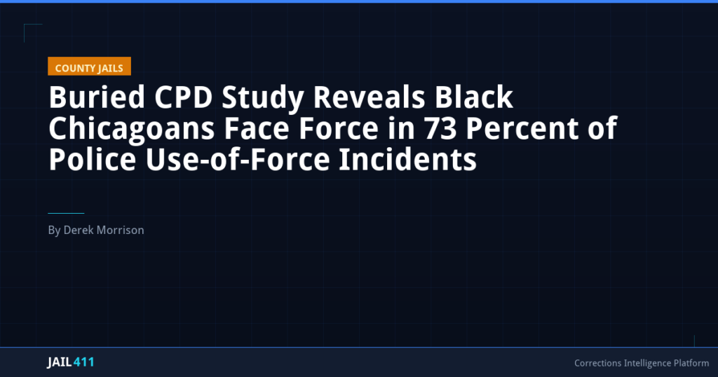 Buried CPD Study Reveals Black Chicagoans Face Force in 73 Percent of Police Use-of-Force Incidents