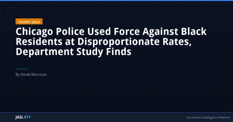 Chicago Police Used Force Against Black Residents at Disproportionate Rates, Department Study Finds