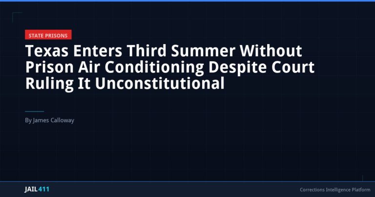 Texas Enters Third Summer Without Prison Air Conditioning Despite Court Ruling It Unconstitutional