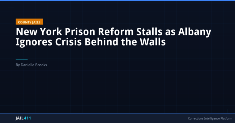 New York Prison Reform Stalls as Albany Ignores Crisis Behind the Walls