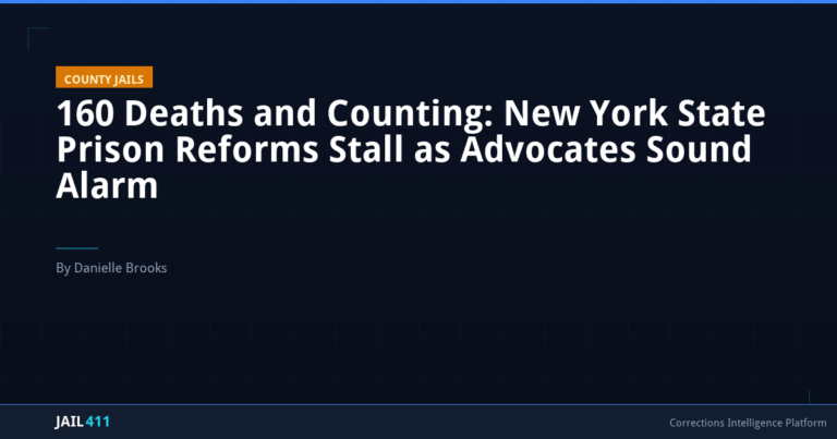 160 Deaths and Counting: New York State Prison Reforms Stall as Advocates Sound Alarm