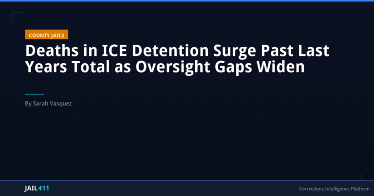 Deaths in ICE Detention Surge Past Last Years Total as Oversight Gaps Widen